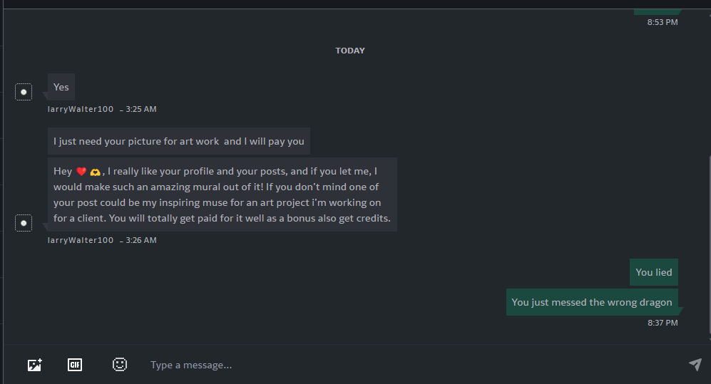 Deviantart Scams Here's the part where I get scams 2 by ToothlessFurry on DeviantArt