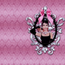 Audrey Hepburn Damask by MlleBarbie03