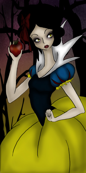 Gothic Snow White Colored