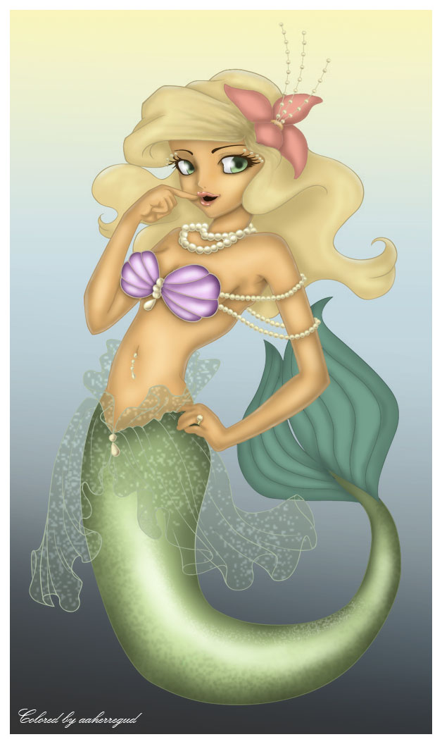 Fancy Ariel Colored