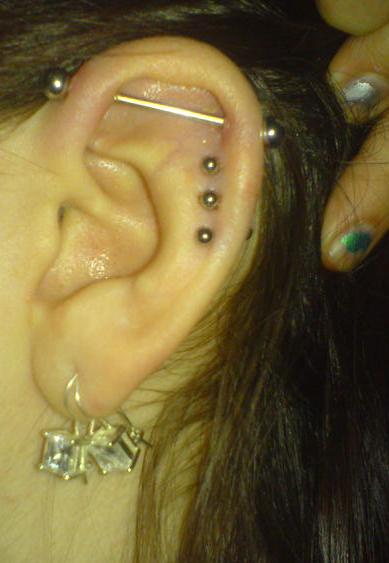 Ear piercings