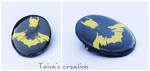 Batman Pendant-Badge by Taisa-Winged