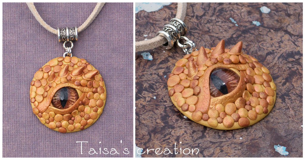 Eye of Sand Dragon Pendant