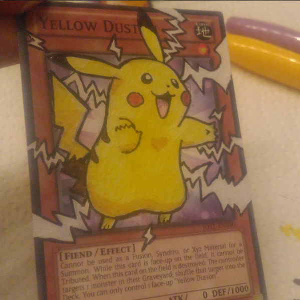 One of my first Yugioh Alters