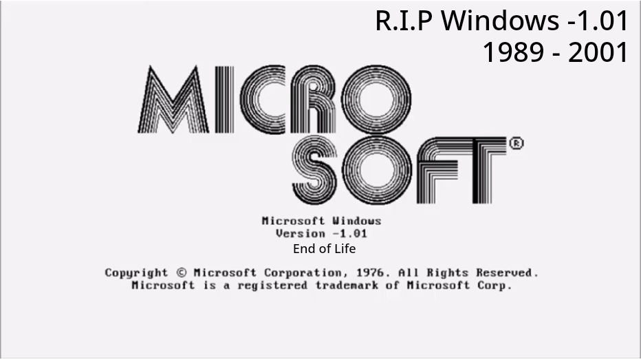 Windows -1.01 End of Life by ARTYNOTES24 on DeviantArt