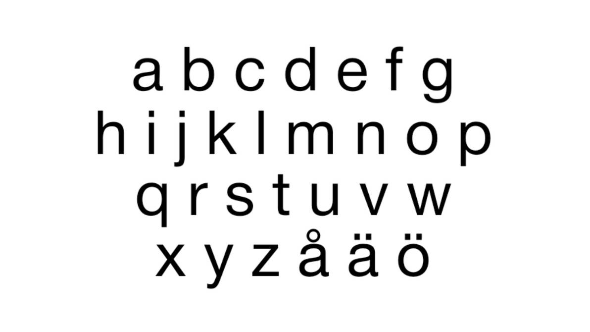 Swedish Alphabet by ARTYNOTES24 on DeviantArt