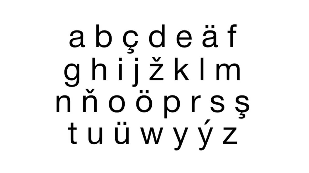 Turkmen Alphabet by ARTYNOTES24 on DeviantArt