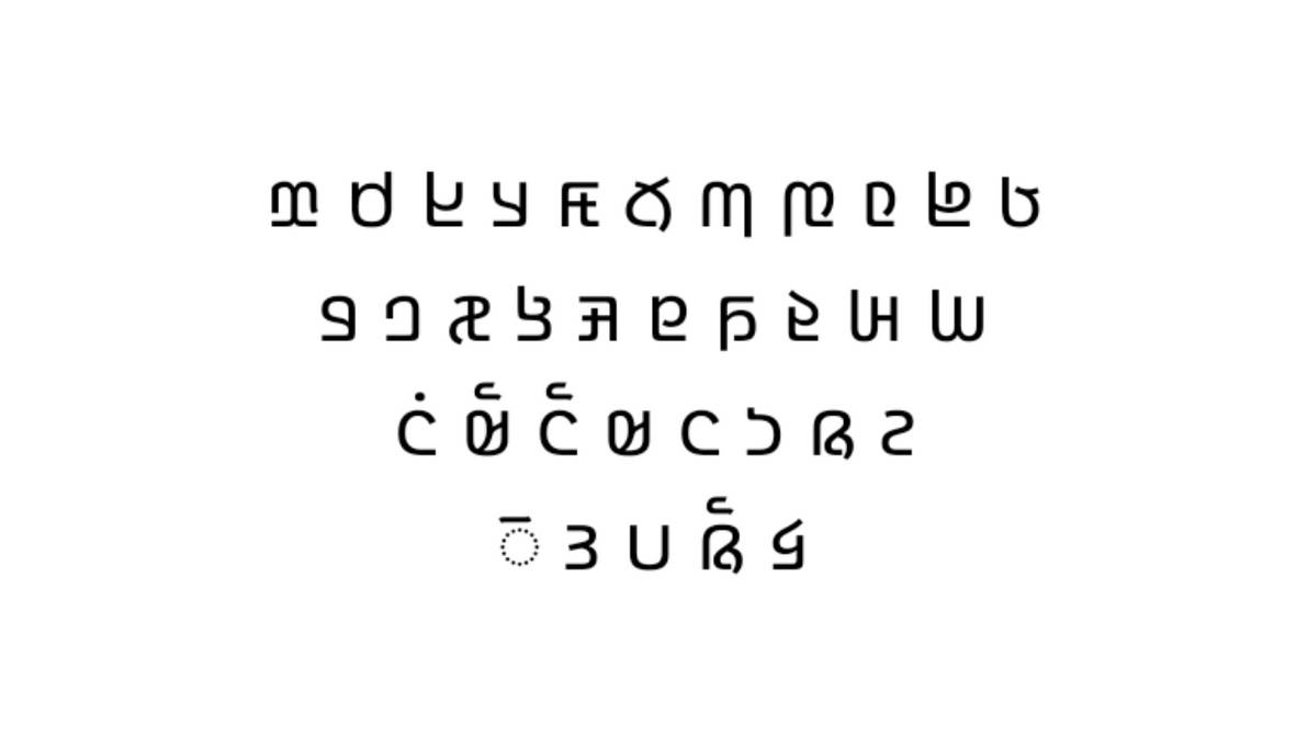 Sanzhi (Adlam script) Alphabet by ARTYNOTES24 on DeviantArt