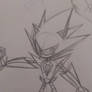 Metal Sonic [Sonic Gaia AU]. WIP