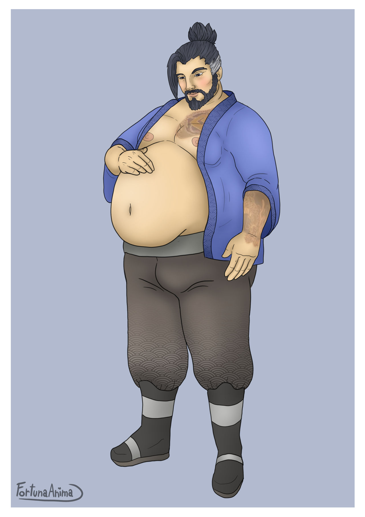 Hanzo Grumpy Hanzo by FortunaAnima on DeviantArt