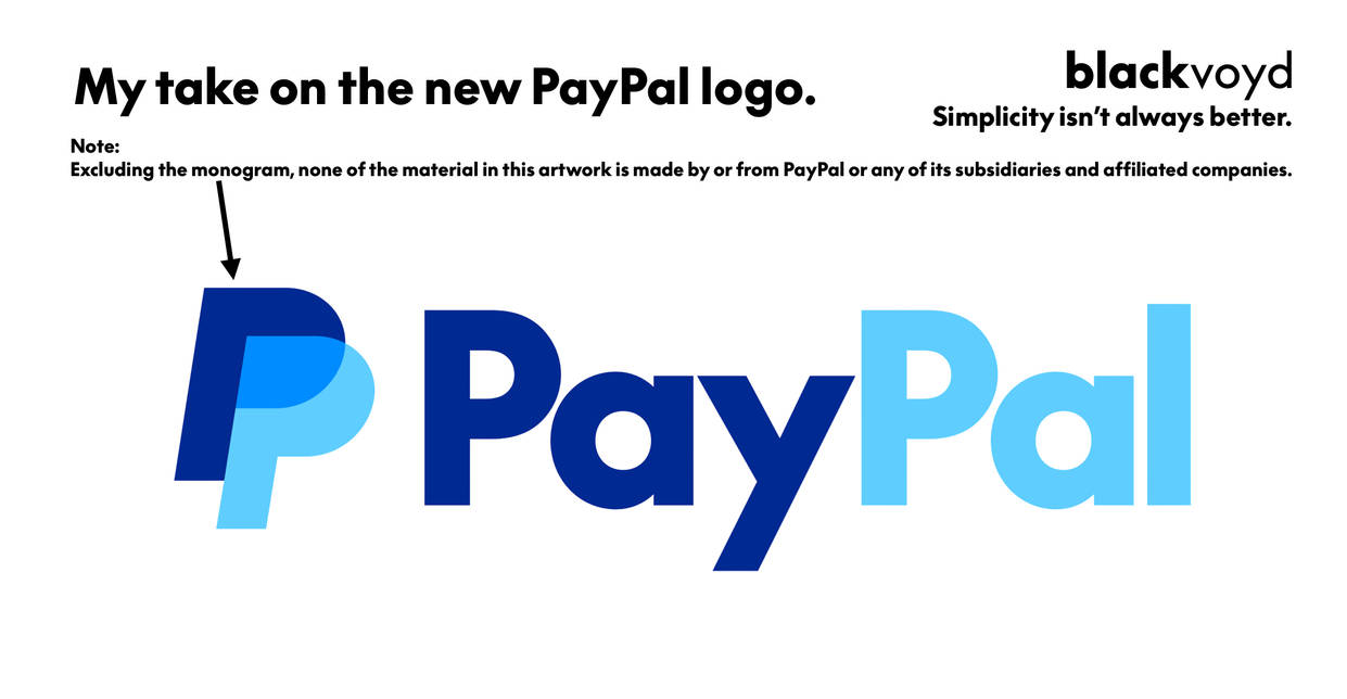PayPal logo concept by BlackVoyd on DeviantArt