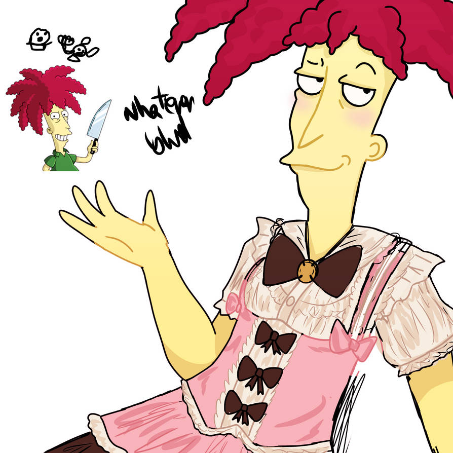 Sideshow Bob Robe Sideshow Bob in a cute outfit by automatedwashdryer99 on DeviantArt