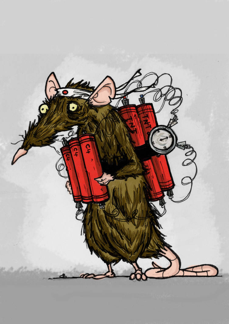 Bombbastic Rata Bomb rat by strangechildsbrain on DeviantArt