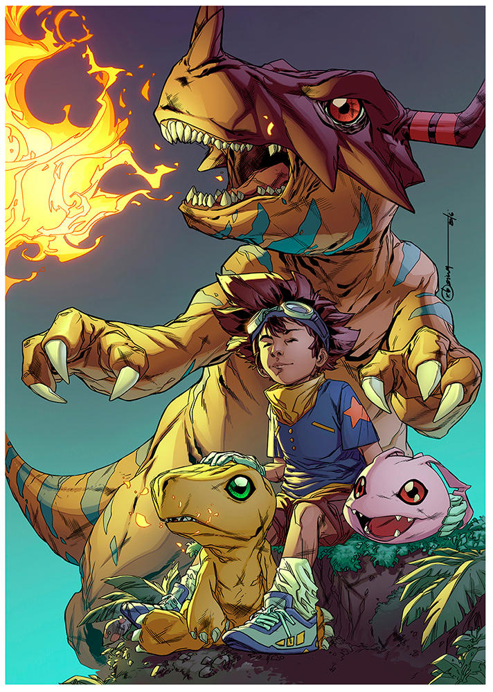 Digimon by rainerpetterart on DeviantArt
