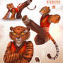 Master Tigress - sketches