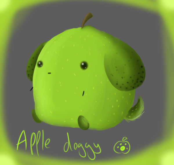 apple dog