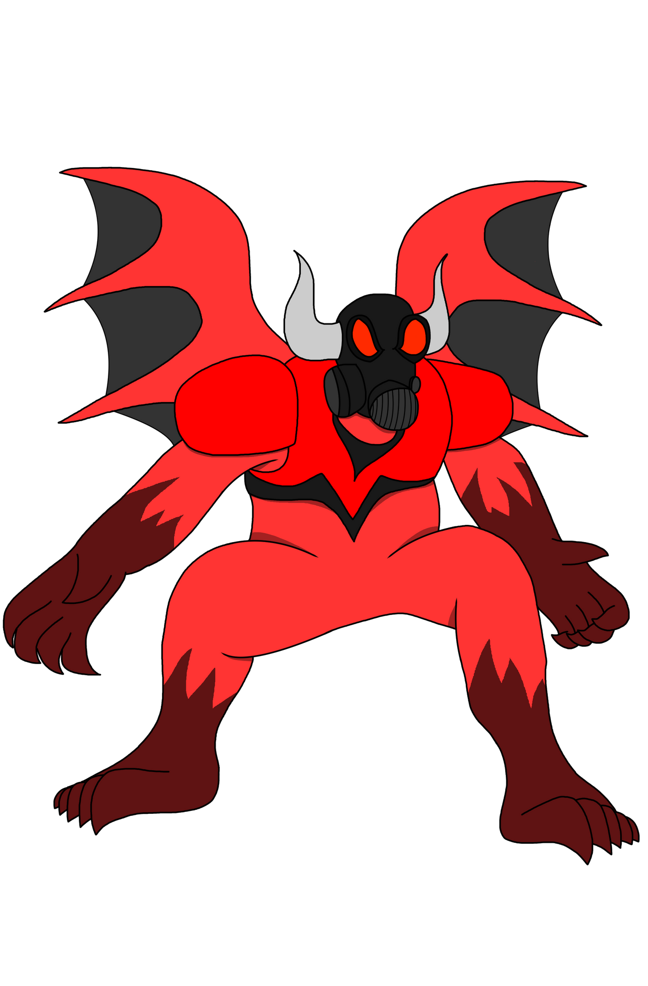 Demon Pyro by Phumpuwado on DeviantArt