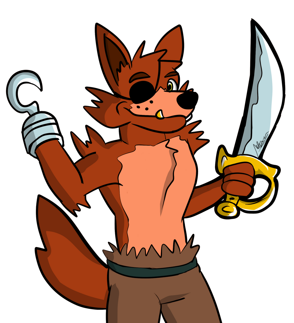 Foxy the Pirate by MaikuArevir on DeviantArt