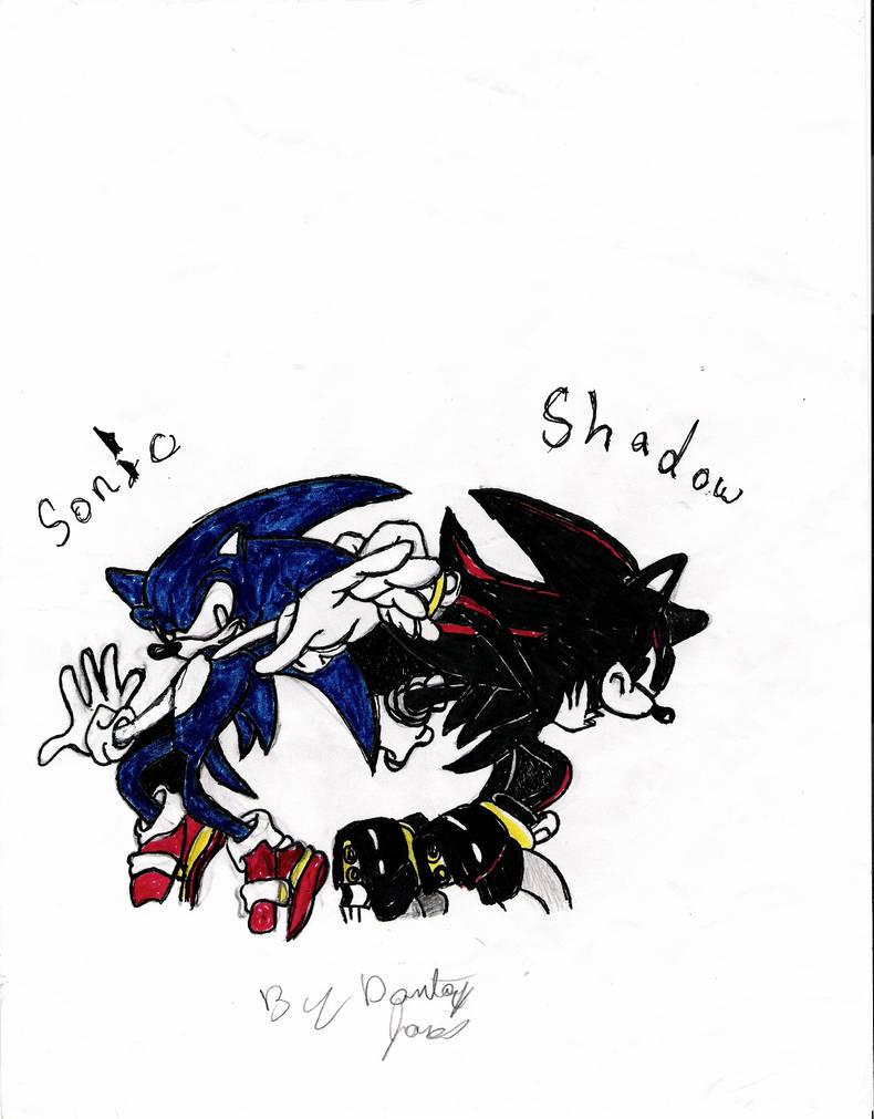 sonic and shadow by dontay15 on DeviantArt