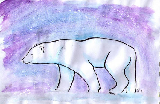 Simplified animal anatomy series: Polarbear