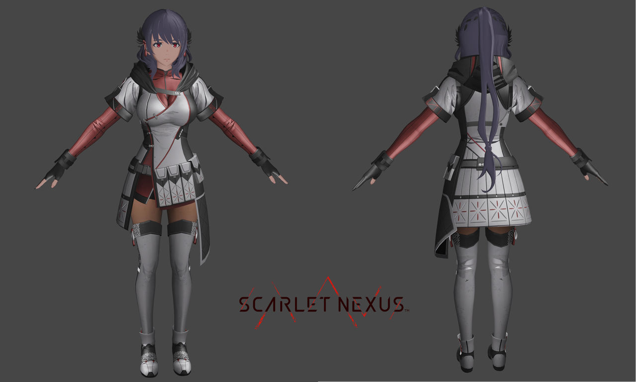 Scarlet Nexus - Demo Character Model Viewer Showcase 