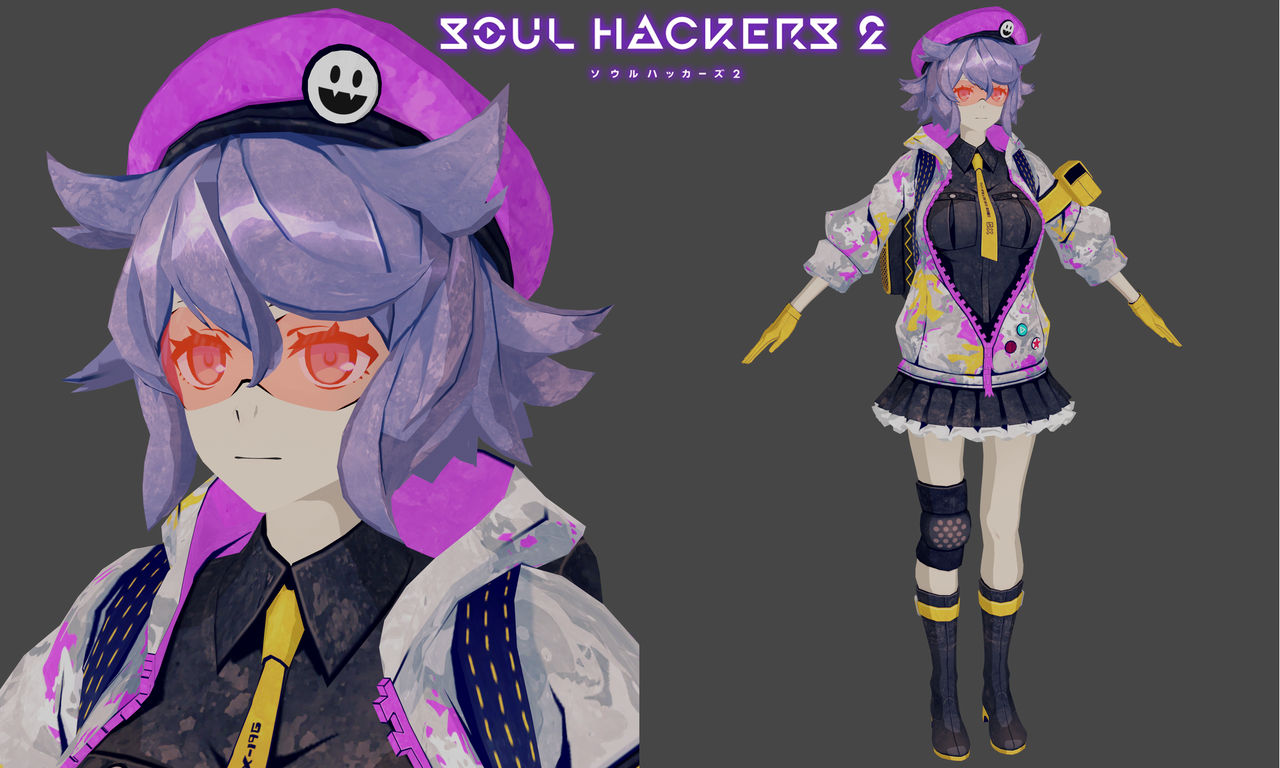 RIG XNALara DAZ MMD Soul Hackers 2 Nana by ARUKARDOMINATOR on DeviantArt