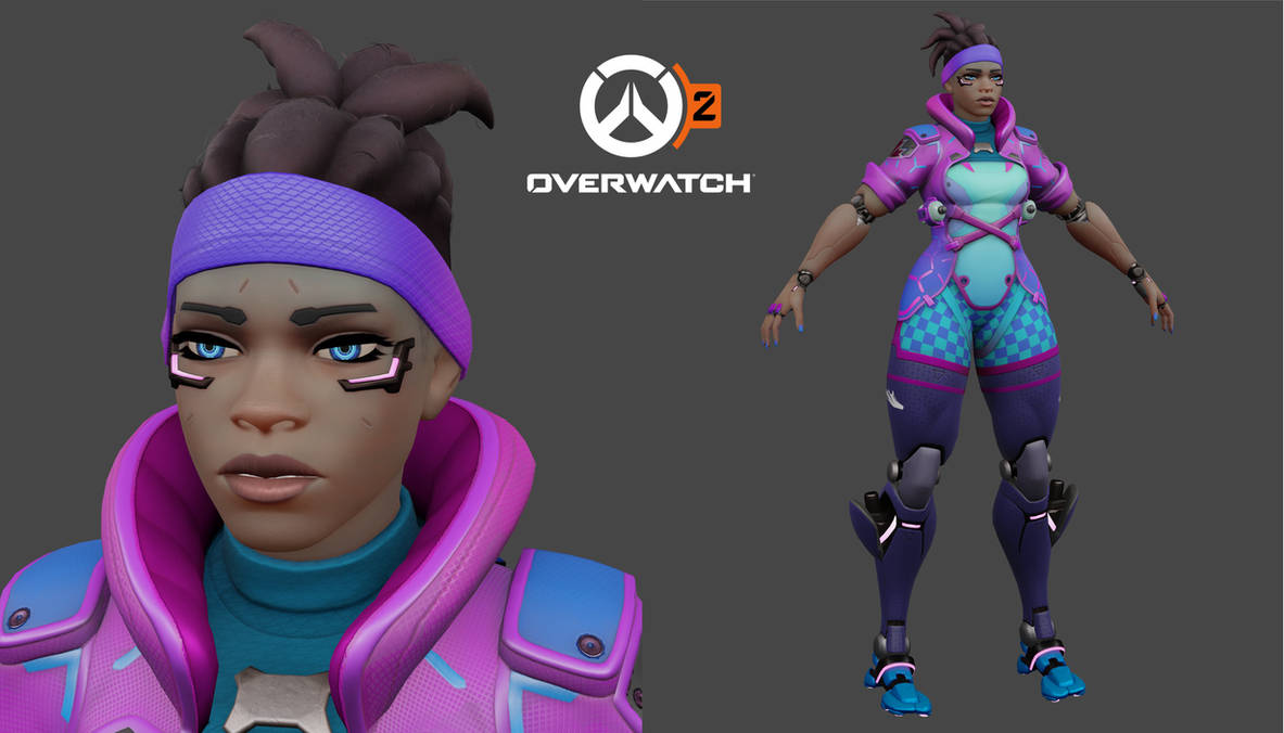 RIG XPS DAZ MMD Overwatch 2 Sojourn Runner by ARUKARDOMINATOR on DeviantArt