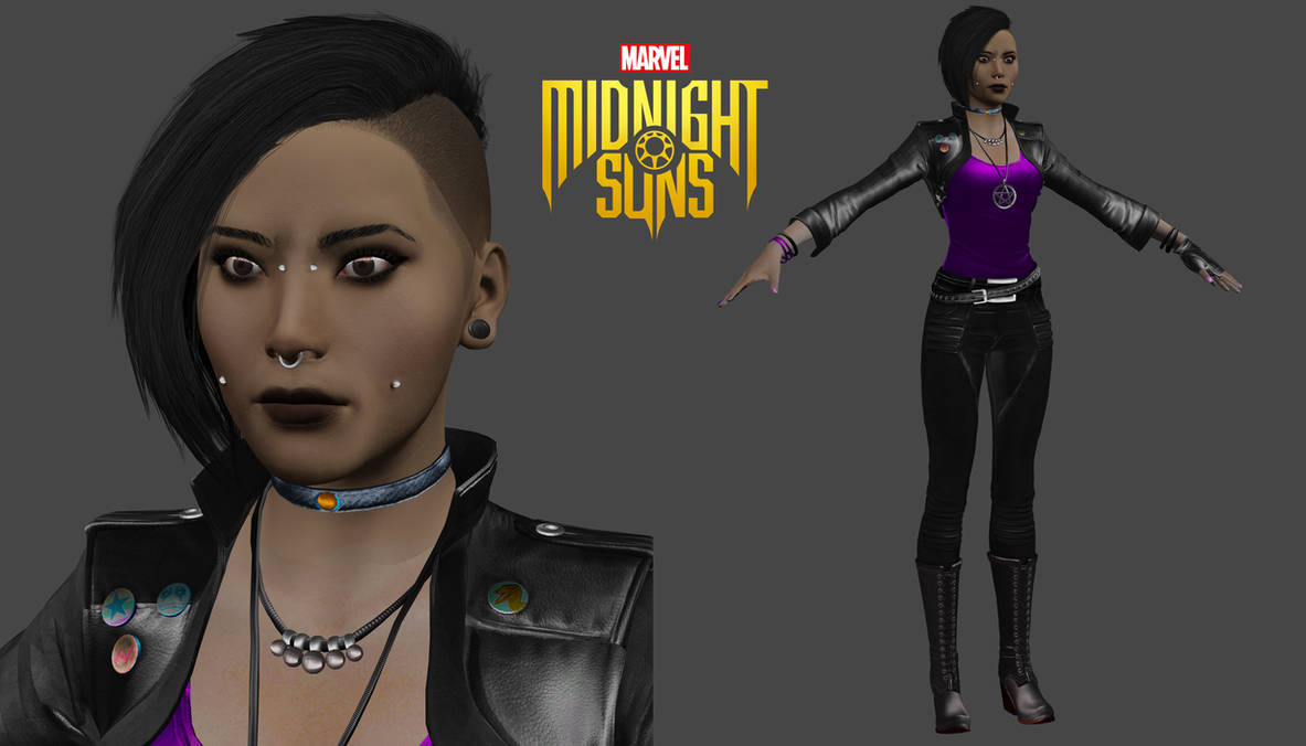 RIG XPS DAZ MMD Marvel Midnight Suns Nico by ARUKARDOMINATOR on DeviantArt