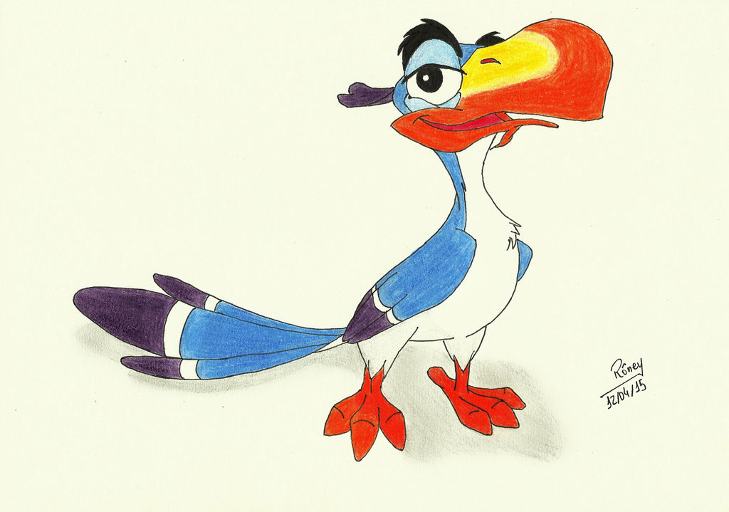 Zazu - Lion King by ShadowRoney on DeviantArt
