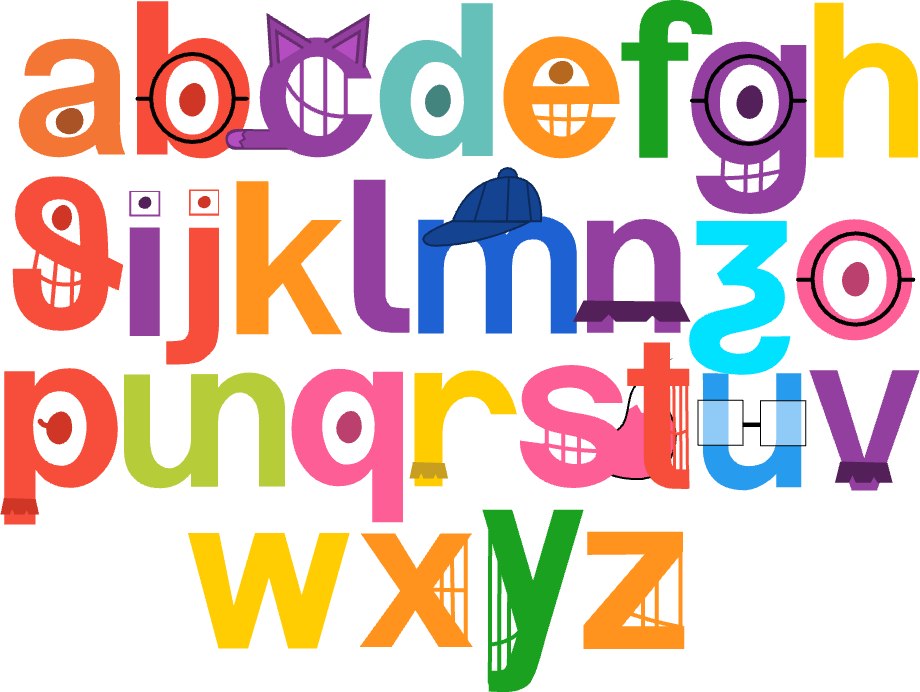 Cadexian TVOKids Lowercase Letters! by BobbyInteraction5 on DeviantArt