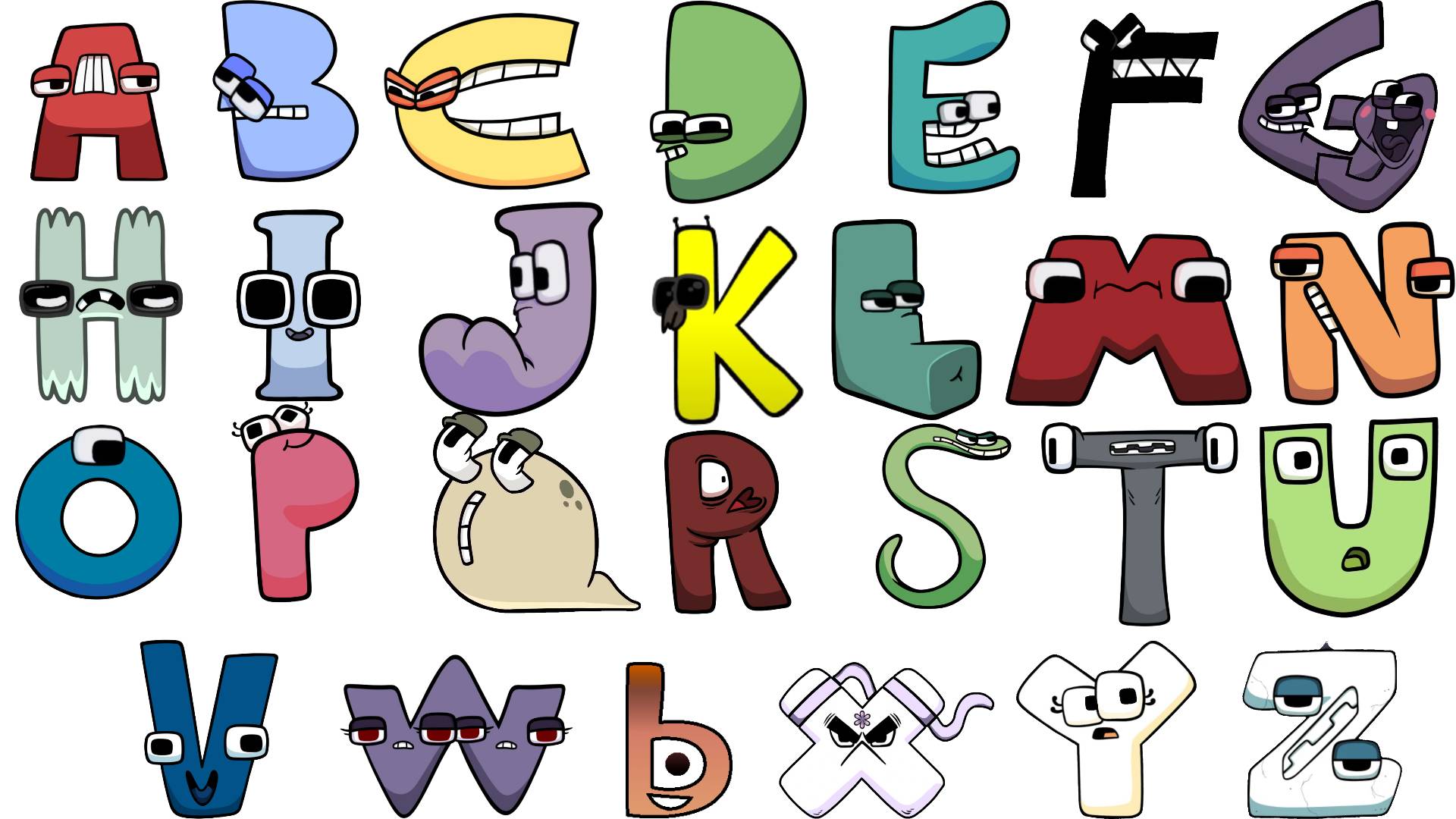 French alphabet lore