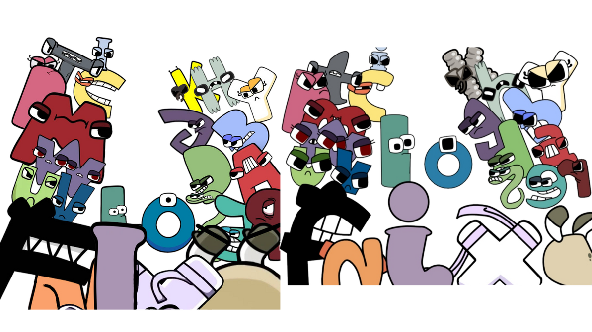 2 Version Of Alphabet Lore In AE! by BobbyInteraction5 on DeviantArt