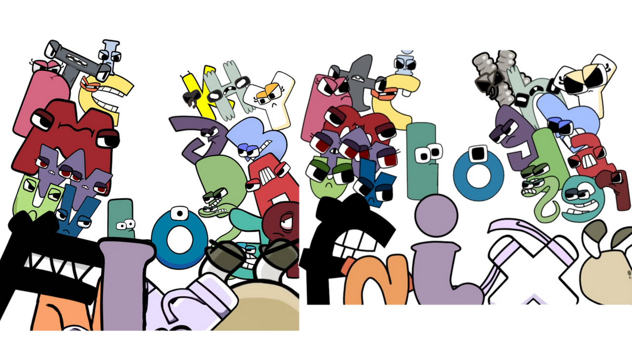 2 Version Of Alphabet Lore In AE! by BobbyInteraction5 on DeviantArt