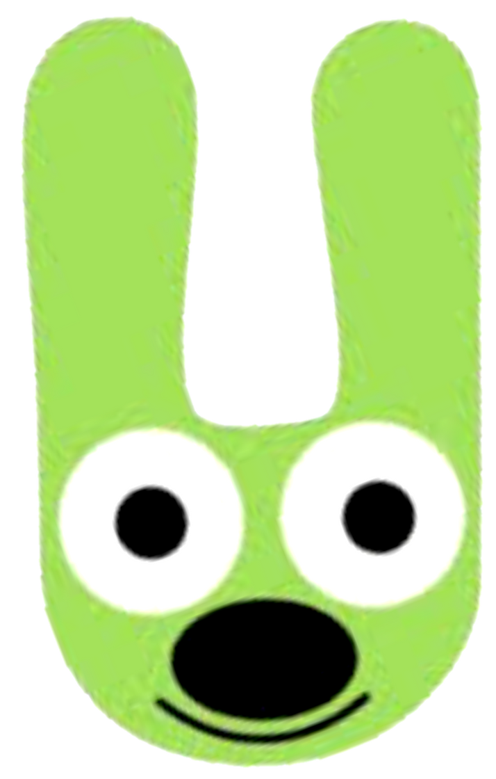 Yoyo The Green Rabbit Bunny Face Head! by BobbyInteraction5 on DeviantArt