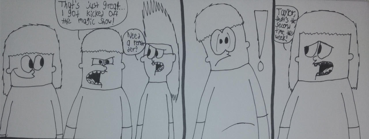 The Second Time (No Color) by Toonanic125 on DeviantArt