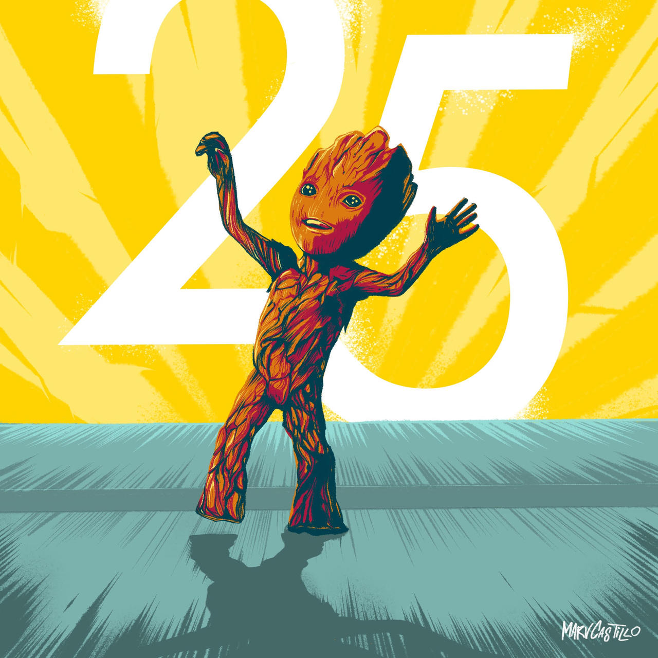 Baby Dancing Groot for my girlfriend