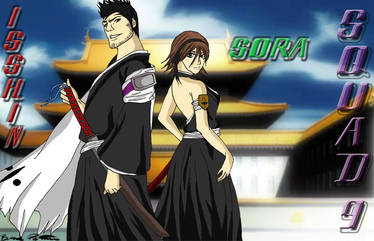 Captain Kurosaki and Lieutenant Katsumi Squad 9