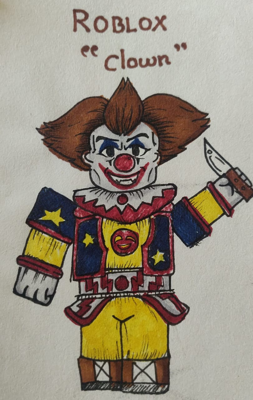 Roblox Clown By Ajnathanael On Deviantart - roblox clown