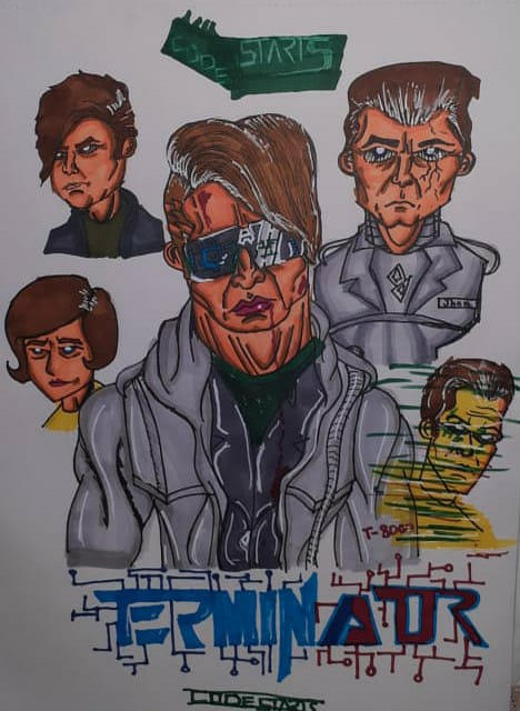 Terminator Code Begins Poster by AJNathanael on DeviantArt