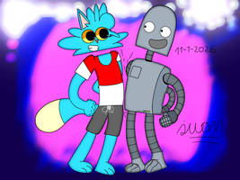 ikky y robot dreams ellos son amigos