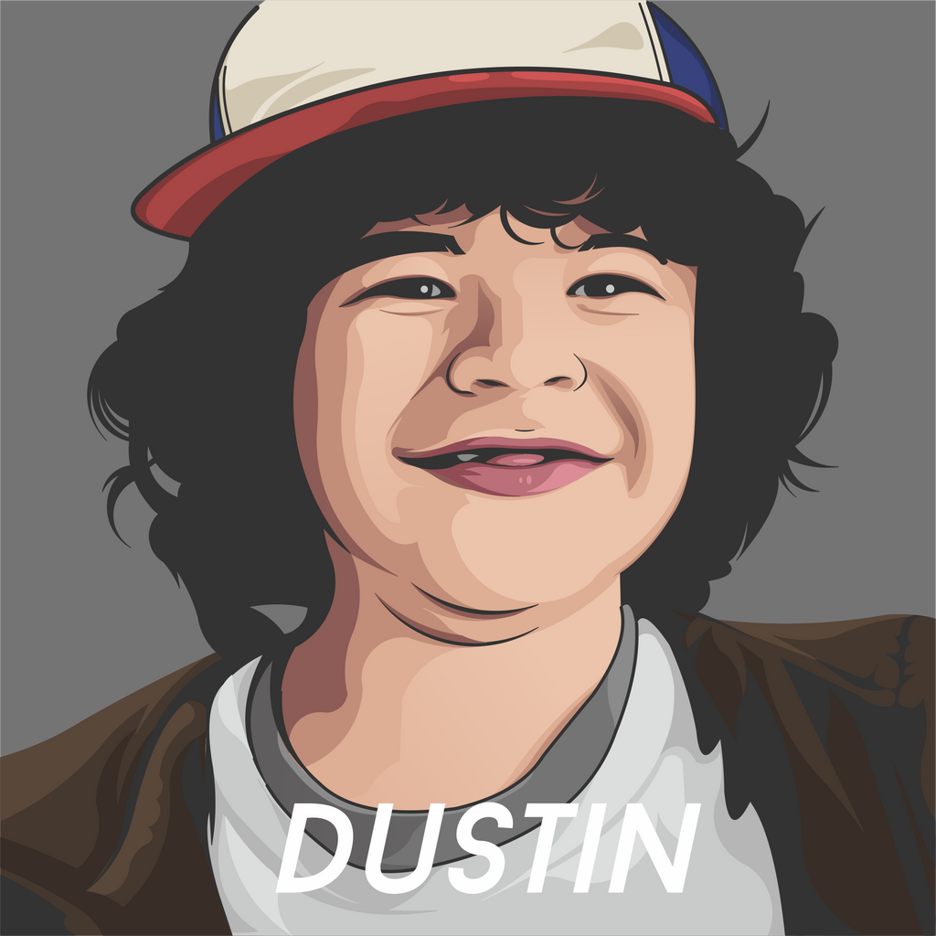 Dustin Spiring Image Dustin From Stranger Things by RafliAF on DeviantArt