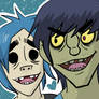 Murdoc and 2D Icon