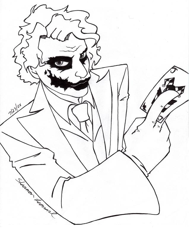 Cartoony Heath Joker