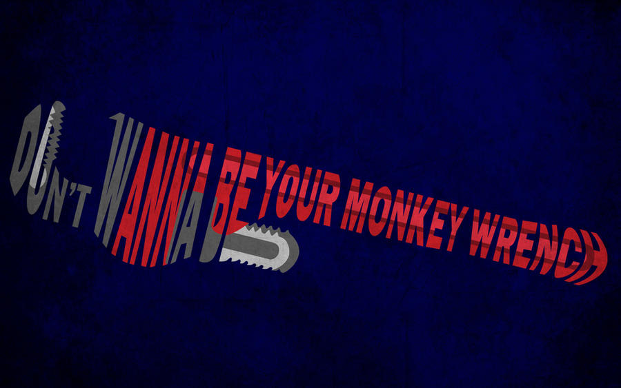 Monkey Wrench T-shirt Design