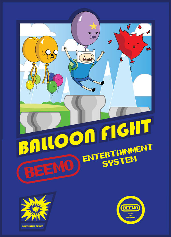 Adventure time Balloon Fight by alsnow on DeviantArt