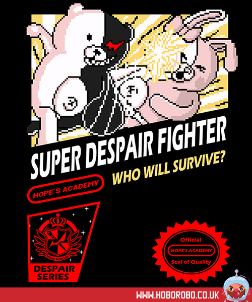 Super despair fighter T-shirt design