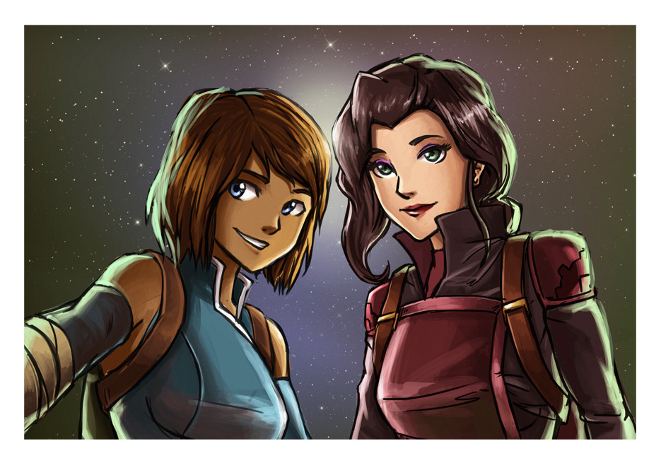 The Loved Orphan Korra X Male Reader X Asami By