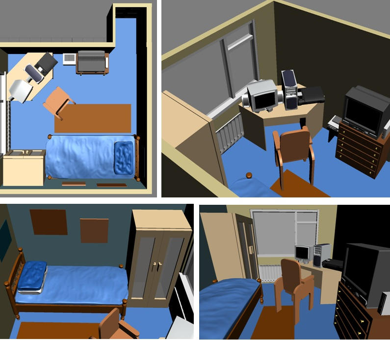 3D Interior Bedroom Model WIP by MysteryEzekude on DeviantArt