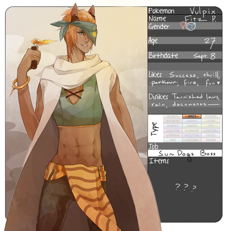 Kalos City: Fitz P. by Retiquis