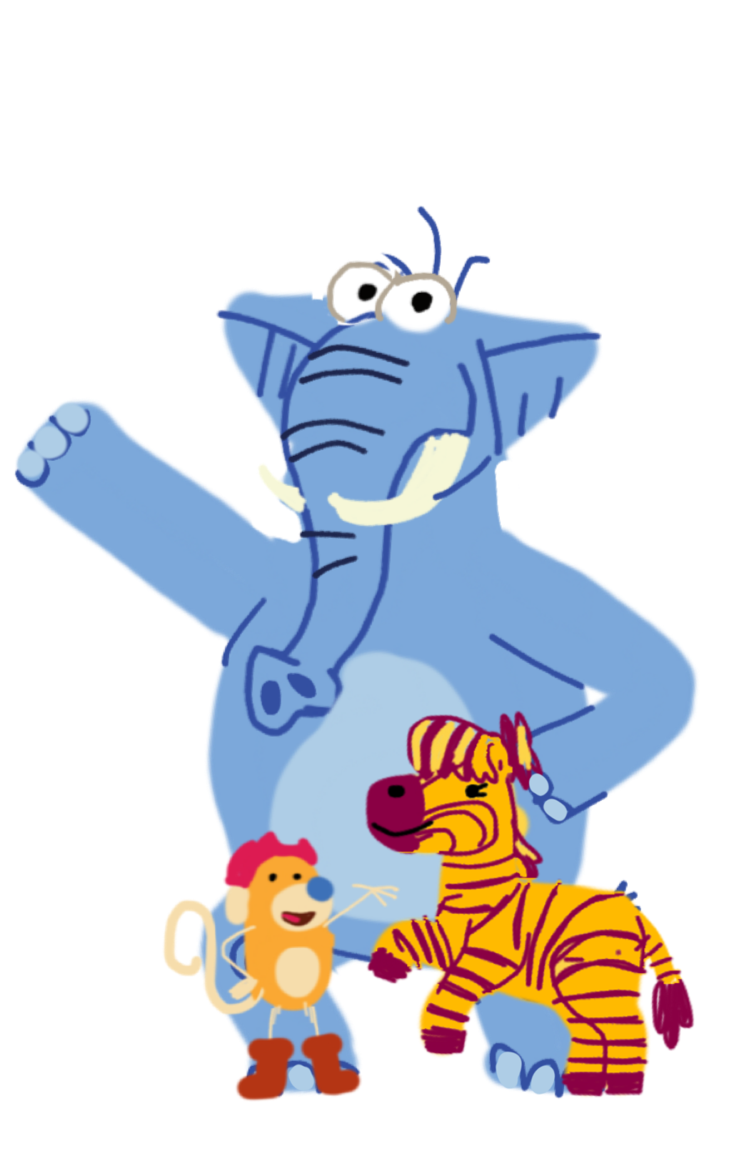 The Main Characters from JH Animal Jam
